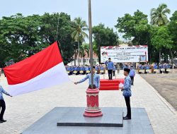 Upacara Bulanan Pemkab Lampung Selatan, Kadis Kominfo Didapuk Jadi Pembina
