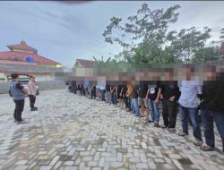 Polisi Tindak Tegas Balap Liar di Tanjung Bintang, 20 Motor Diamankan