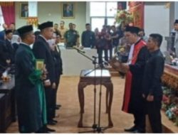 Pimpinan DPRD Lampung Selatan Resmi di Lantik