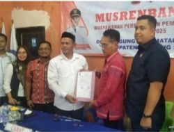 Hadiri Musrenbang Desa Cugung, ” Merik Havit ” Jangan sampai Hanya Seremonial