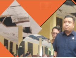 Wakil Ketua I DPRD Lampung Selatan Tinjau Kondisi Bangunan SDN Desa Canti