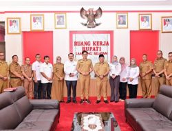 Kepala Kanwil Direktorat Jenderal Perimbangan Keuangan mengunjungi Kantor Pemerintah Kabupaten (Pemkab) Lampung Selatan