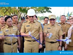 Jalan Strategis Simpang Tugu Radin Intan-Exit Tol Kalianda Diresmikan! Konektivitas & Pariwisata Terbuka, Bupati Egi: Jangan untuk Balapan Liar