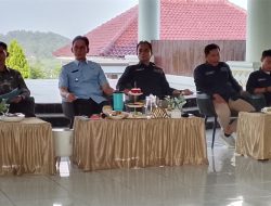 Bupati Lampung Selatan Radityo Egi Pratama, Audensi Dengan PWI Lamsel,Jalin Sinergi Dengan Pemkab