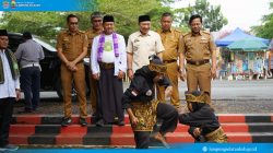 Wabup Syaiful Dorong Seni Bela Diri Jadi Daya Tarik Wisata, diacara Lomba Pencak Silat HUT ke-80 RI Seni Kesti TTKKDH