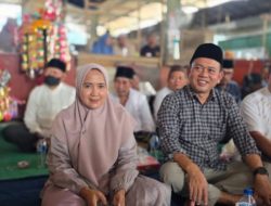 Anggota DPRD Lampung Selatan Agus Sartono Hadiri Maulud Nabi di Pasar Baru Sidomulyo