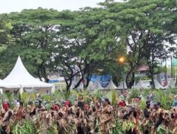 Tari Tuping 12 Wajah Kolosal Lampung Selatan, Dapat Rekor Muri