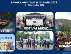 Euforia Lamsel Fest 2025 Mulai Terasa, Lampung Selatan Siap Rayakan HUT ke-69 dengan Pesta Rakyat Spektakuler