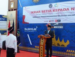 Langkah Baru Warga Binaan Untuk Kembali ke Pangkuan Bangsa Dengan Berikrar Setia Pada NKRI, di Lapas Kalianda