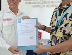 Pendaftaran Edwin Apriandi, Menandai dimulainya Proses Penjaringan Calon Ketua Di PWI Lampung Selatan