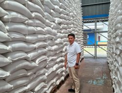 Ketersediaan Stok Pangan Bulog Lamsel Jelang Natal dan Tahun Baru Dalam Kondisi Aman dan Mencukupi