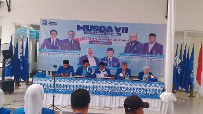 Bella Jayanti ditetapkan Sebagai Ketua, Pada MUSDA VII PAN Lampung Selatan Memperkuat Konsolidasi internal Partai