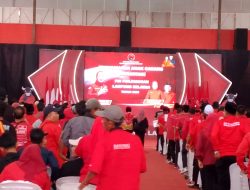 Musancab  DPC PDI Perjuangan Kab Lamsel Merupakan Bagian Proses Reorganisasi Partai Dari Tingkat Pusat Hingga ke Akar Rumput