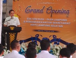 Bupati Egi Resmikan Cik Tien Oleh-oleh Lampung, Dorong Lampung Selatan Jadi Destinasi Singgah Berbasis UMKM