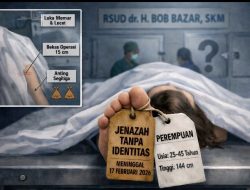 Jenazah Perempuan Tanpa Identitas Dirawat 11 Hari di RSUD dr. H. Bob Bazar, SKM, Warga Diminta Bantu Identifikasi