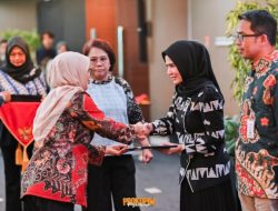 Pemkab Pesawaran Raih Penghargaan UKPBJ Proaktif Level 3 Dari LKPP R I