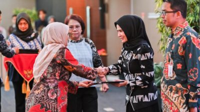 Pemkab Pesawaran Raih Penghargaan UKPBJ Proaktif Level 3 Dari LKPP R I