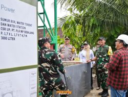 TMMD ke-127 Hadirkan Solusi Air Bersih, Warga Gunung Sari Sambut Antusias