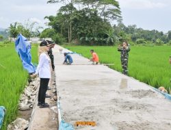 TMMD ke-127 Kodim 0421/LS Percepat Pembangunan RTLH dan Infrastruktur di Pesawaran