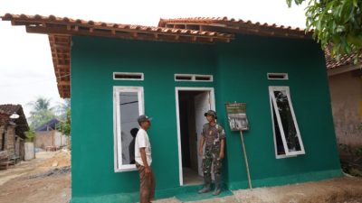 Program RTLH TMMD Wujudkan Rumah Layak untuk Suhono di Way Khilau