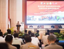 Bupati Pesawaran, Hj. Nanda Indira Rakor Lintas Sektoral Dalam Rangka Kesiapan Pengamanan Hari Raya Idul Fitri 1447 H