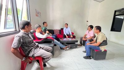 Plt kadis Kominfotik Silaturahmi Dengan Ketua Beserta Pengurus dan Anggota PWI Lamsel