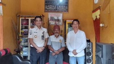 Kalapas Kalianda Kunjungi Kediaman Pemuka Adat Lampung Selatan