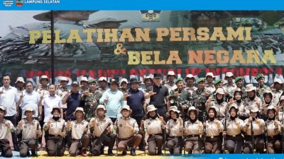100 Pelajar Digembleng Bela Negara, Bupati Egi: Karakter Tak Bisa Digantikan AI