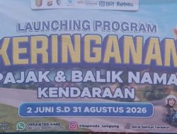 Kabar Gembira!!!  Tunggakan Pajak Kendaraan di Lampung Selatan Kini Bisa Dilunasi Tanpa Denda