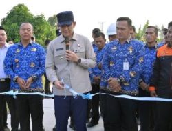 Jalan Bandar Agung – Kuala Jaya Kini Mulus, Warga Sragi Bersyukur