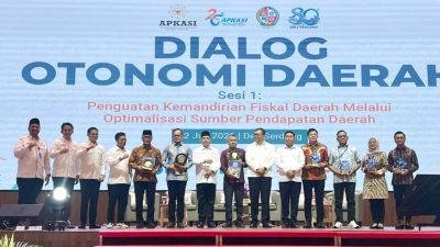 Perkuat Kemandirian Fiskal Daerah, Bupati Radityo Egi Ikuti Dialog Otonomi Daerah pada HUT ke-26 Apkasi