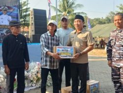 Pangkalan TNI Angkatan Laut (Lanal) Lampung bersama Pemkab Lampung Selatan Gelar Bakti Sosial Dan Layanan Kesehatan Gratis