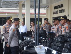Kapolres Lampung Selatan Cek Sarpras Polsek, Pastikan Siap Dukung Harkamtibmas hingga Penegakan Hukum
