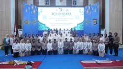 POLDA LAMPUNG GELAR DOA BERSAMA PERINGATI MAULID NABI MUHAMMAD SAW 1448 HIJRIAH DAN HUT POLWAN KE-78