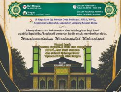 Peresmian Ponpes dan SMP IT Muhammad Al-Fatih Berbarengan Walimatul Khitan Putra Pendiri