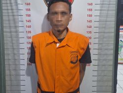 Bobol Rumah Saat Dini Hari, Polisi Tangkap Pencuri Empat Ponsel di Lampung Selatan