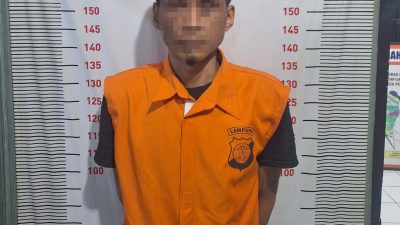 Bobol Rumah Saat Dini Hari, Polisi Tangkap Pencuri Empat Ponsel di Lampung Selatan