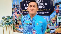 ‎Peringati Hari Bakti PU ke-81, PUPR Lamsel Gelar Sertifikasi 100 Tenaga Konstruksi