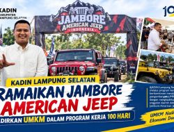 KADIN Lampung Selatan Ramaikan Jambore American Jeep, Hadirkan UMKM Dalam Program Kerja 100 Hari