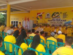 DPD Golkar Lamsel, Peringati  HUT Ke 62 Partai Golongan Karya